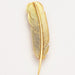 Broche HERMES - Broche "Plume" en or jaune 58 Facettes DV0526-1