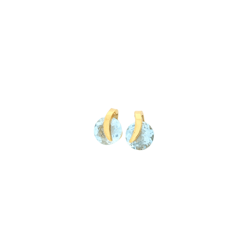 Boucles d'oreilles Boucles d'oreilles en or jaune et topazes 58 Facettes 29051