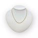 Collier Chaîne Maille Figaro or jaune 58 Facettes 330052756
