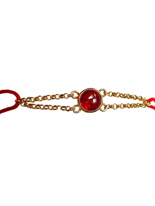 Bracelet Bracelet "Les Petits Acrostiches" spinelle rouge 58 Facettes