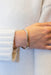 Bracelet Bracelet Jonc Or blanc 58 Facettes 2909070CN