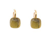 Boucles d'oreilles boucles d'oreilles POMELLATO nudo classic quartz citron or jaune 58 Facettes 257823