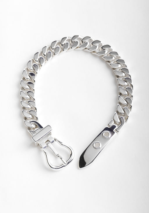 Bracelet Bracelet HERMES Boucle Sellier PM Argent 925/1000 58 Facettes 63980-60370