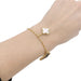 Bracelet Bracelet Van Cleef & Arpels "Lucky Alhambra" or jaune, pierres de couleurs. 58 Facettes 33558