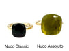 Bague 54 POMELLATO - Bague « Nudo Assoluto » 2 ors et quartz vert XXL 58 Facettes