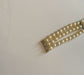 Bracelet Bracelet manchette perles blanches 58 Facettes