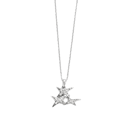 Collier MAUBOUSSIN - A jamais mon étoile - Collier en or gris et diamants 58 Facettes DV0534-13