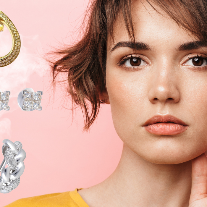 Quelles boucles d'oreilles pour cheveux courts