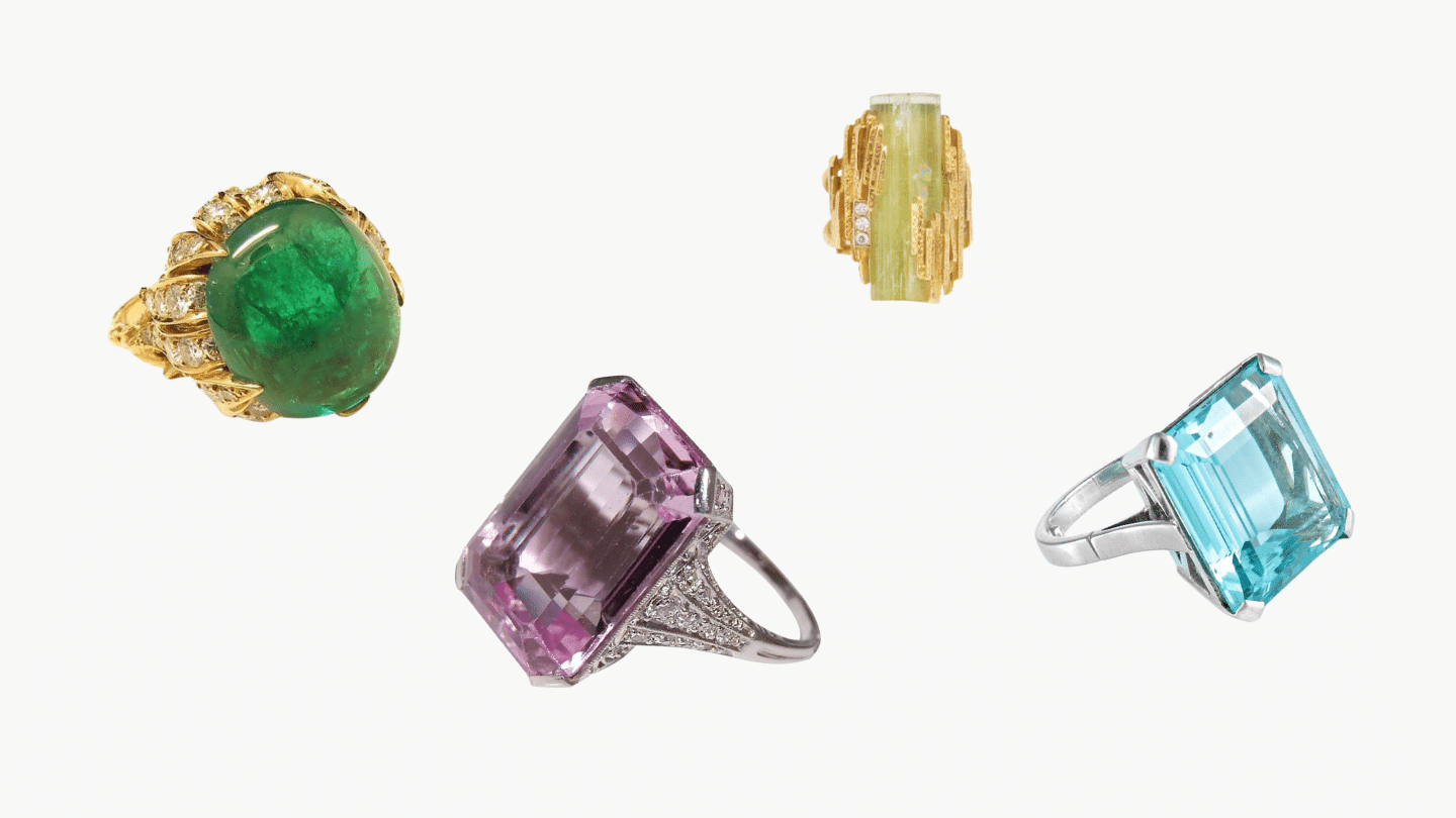 Top 5 des béryls sur les bijoux vintage