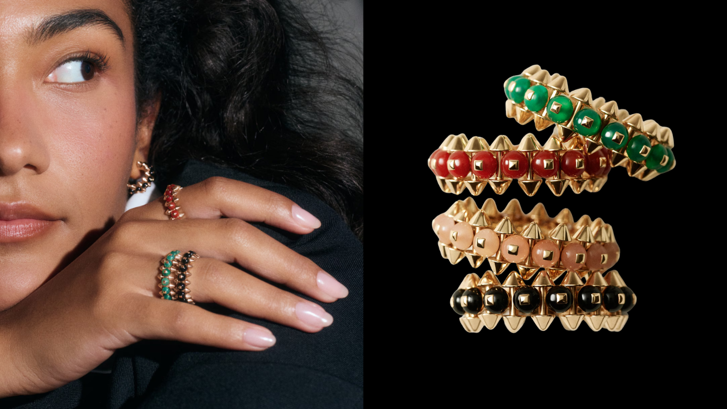 Farandole de couleurs pour la collection Clash de Cartier