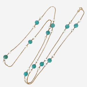 Collier amazonite