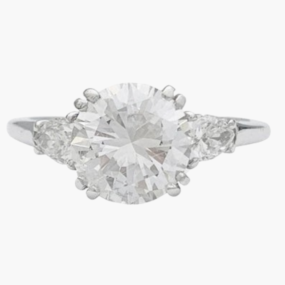 Anillos de compromiso platino - Acabado Premium Garantizado