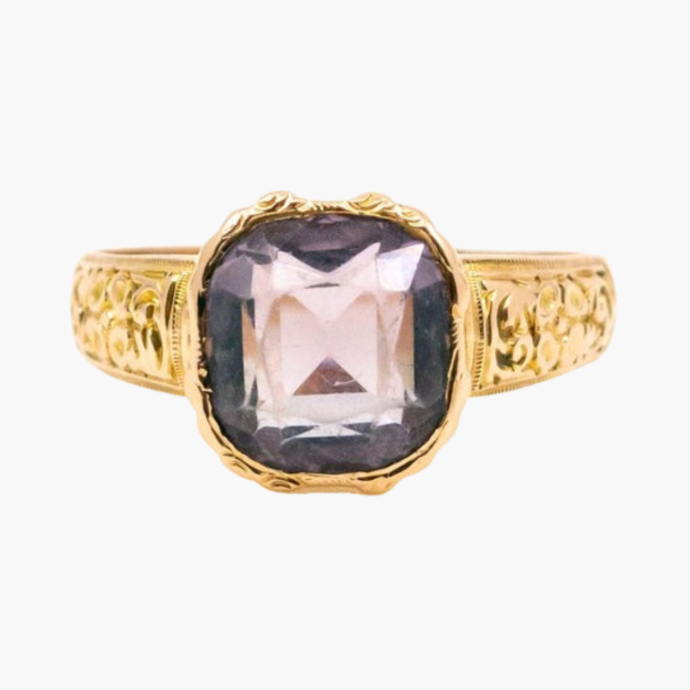 Solitaire améthyste