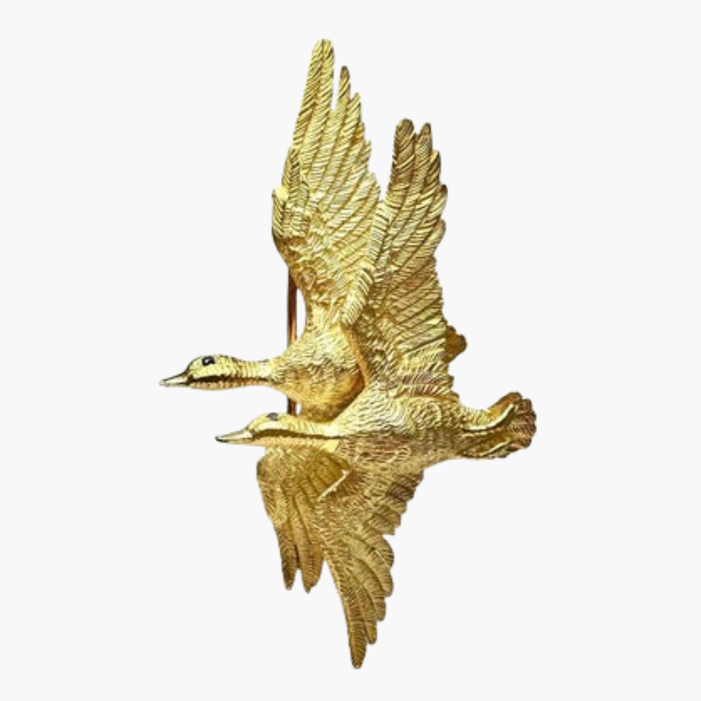 别针Georges Lenfant Hermès - 认证珠宝- 58 Facettes