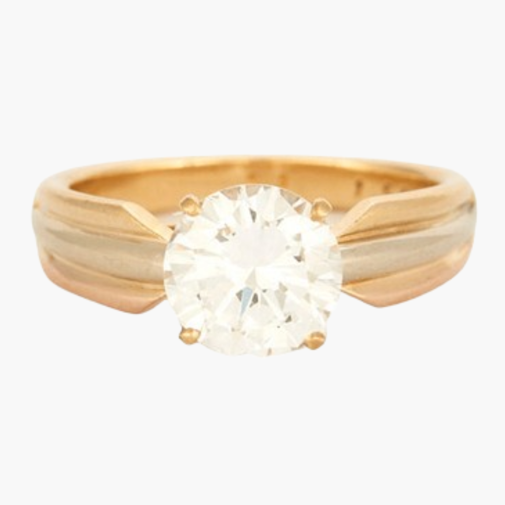 Anillo de compromiso Cartier Joyas certificadas 58 Facettes