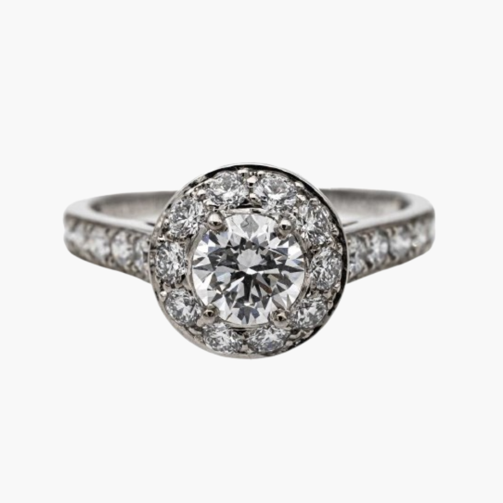 Solitaire de marque et signé