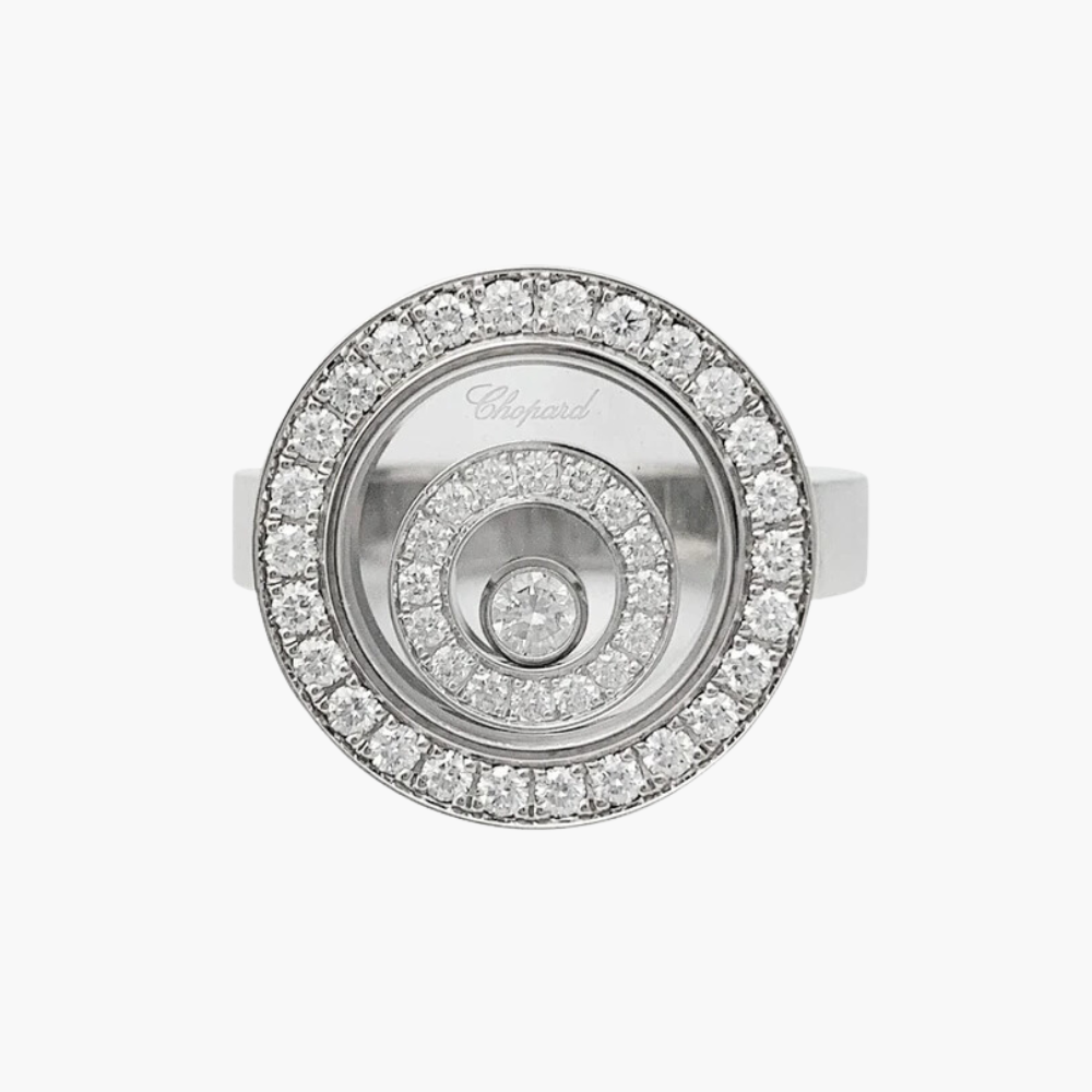 Rings Chopard Happy Spirit - Luxury jewelry certified - 58 Facettes