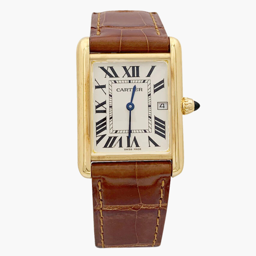 Montre bracelet cuir