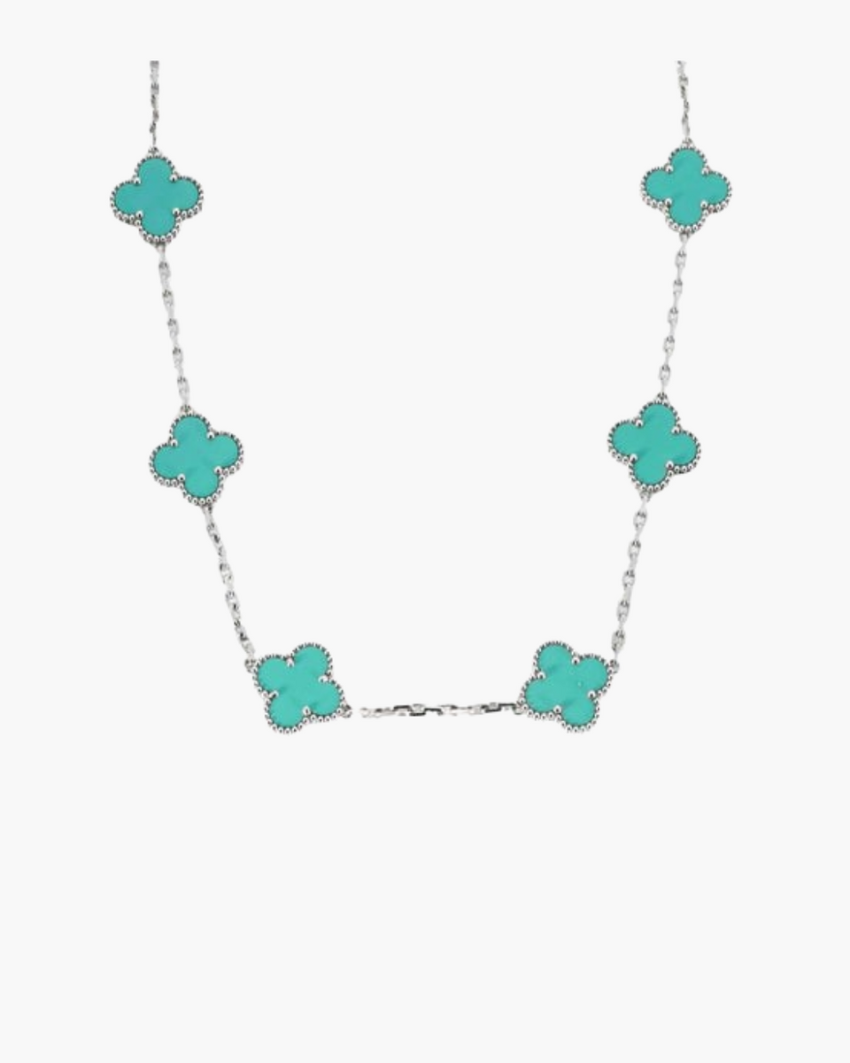 Van Cleef & Arpels 绿松石项链- 认证珠宝- 58 Facettes