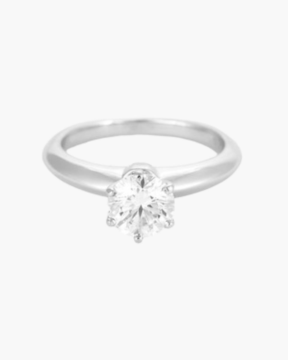 Tiffany \u0026 Co Diamond Ring - Gecertificeerde luxe sieraden - 58 Facettes, image size:960x1200