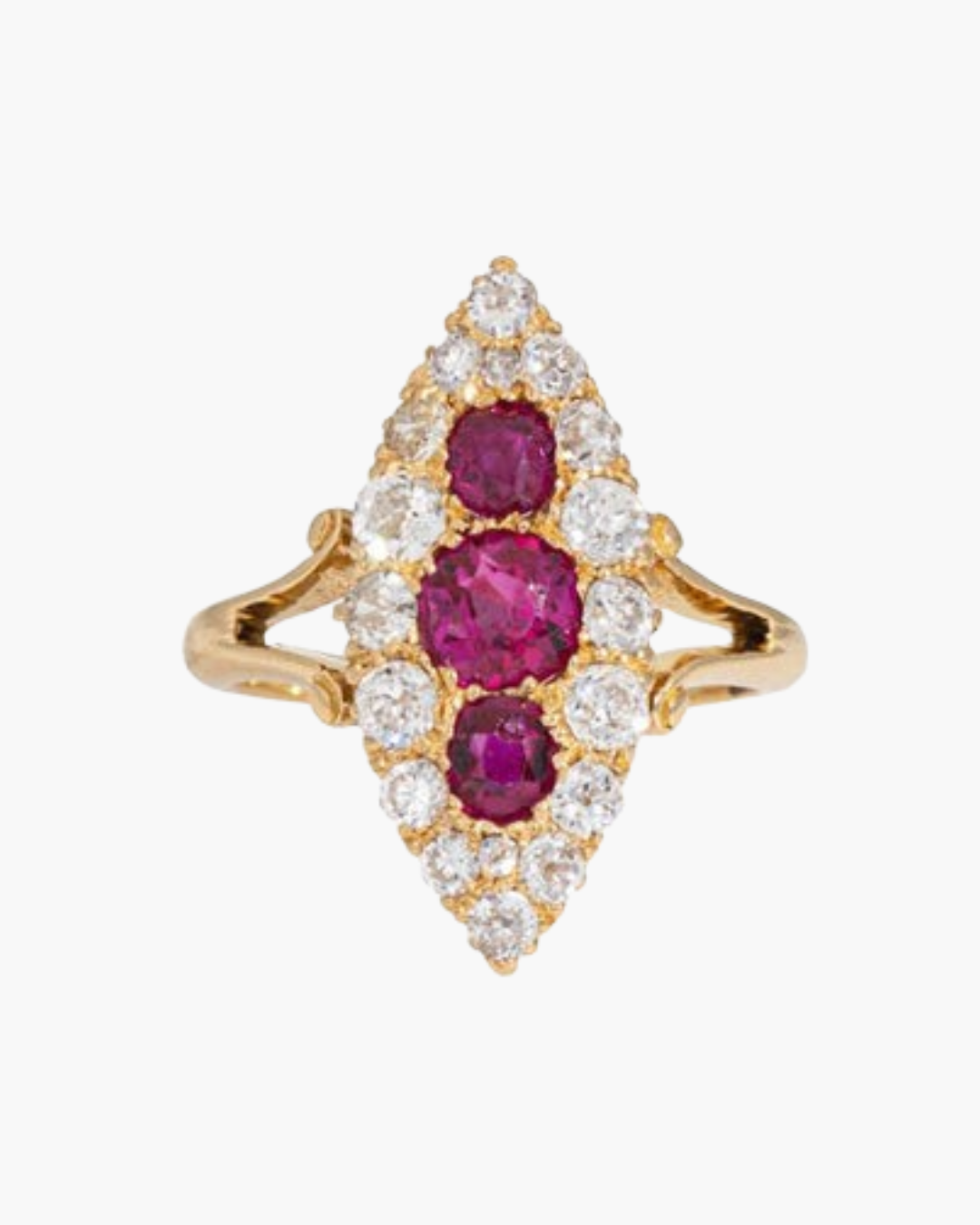 Bague Anciennes Rubis