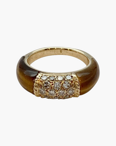 Bague œil de tigre