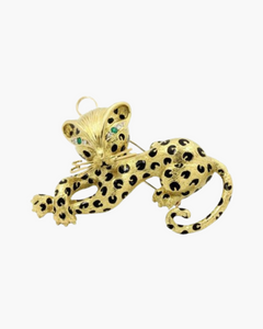 Broche Fred Ombre Féline