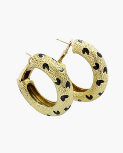 Boucles d'oreilles Fred Ombre Féline