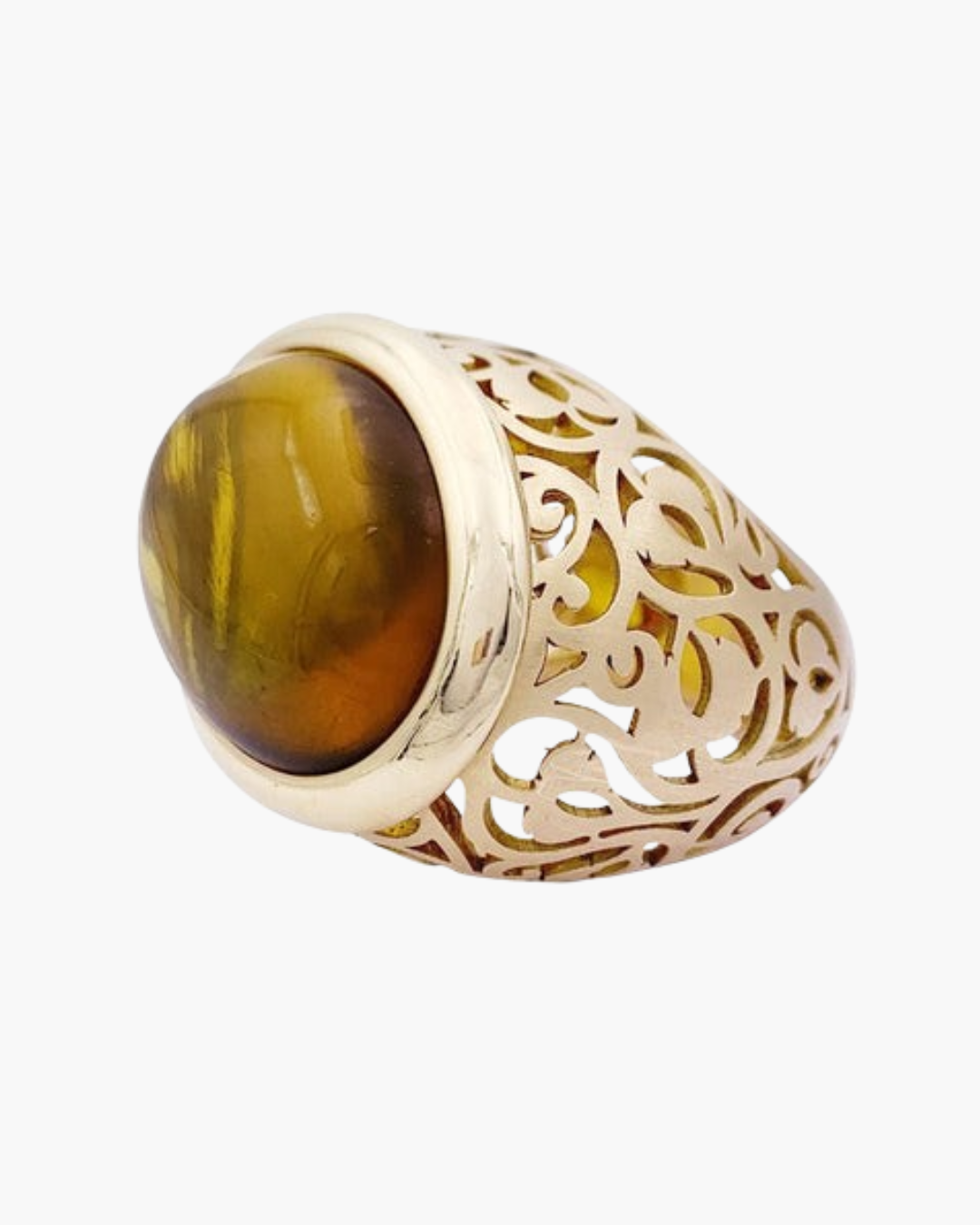 Bague ambre