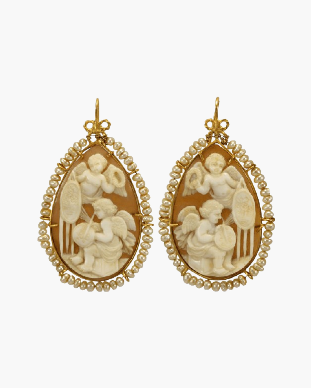 Orecchini cammeo Gioielleria di lusso certificata 58 Facettes