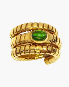 Bague serpent or