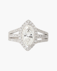 Bague Marquise