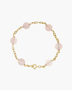 Bracelet quartz rose