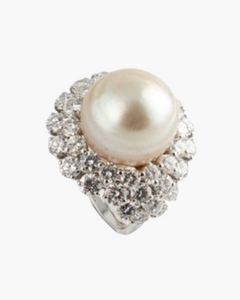 Bague perle