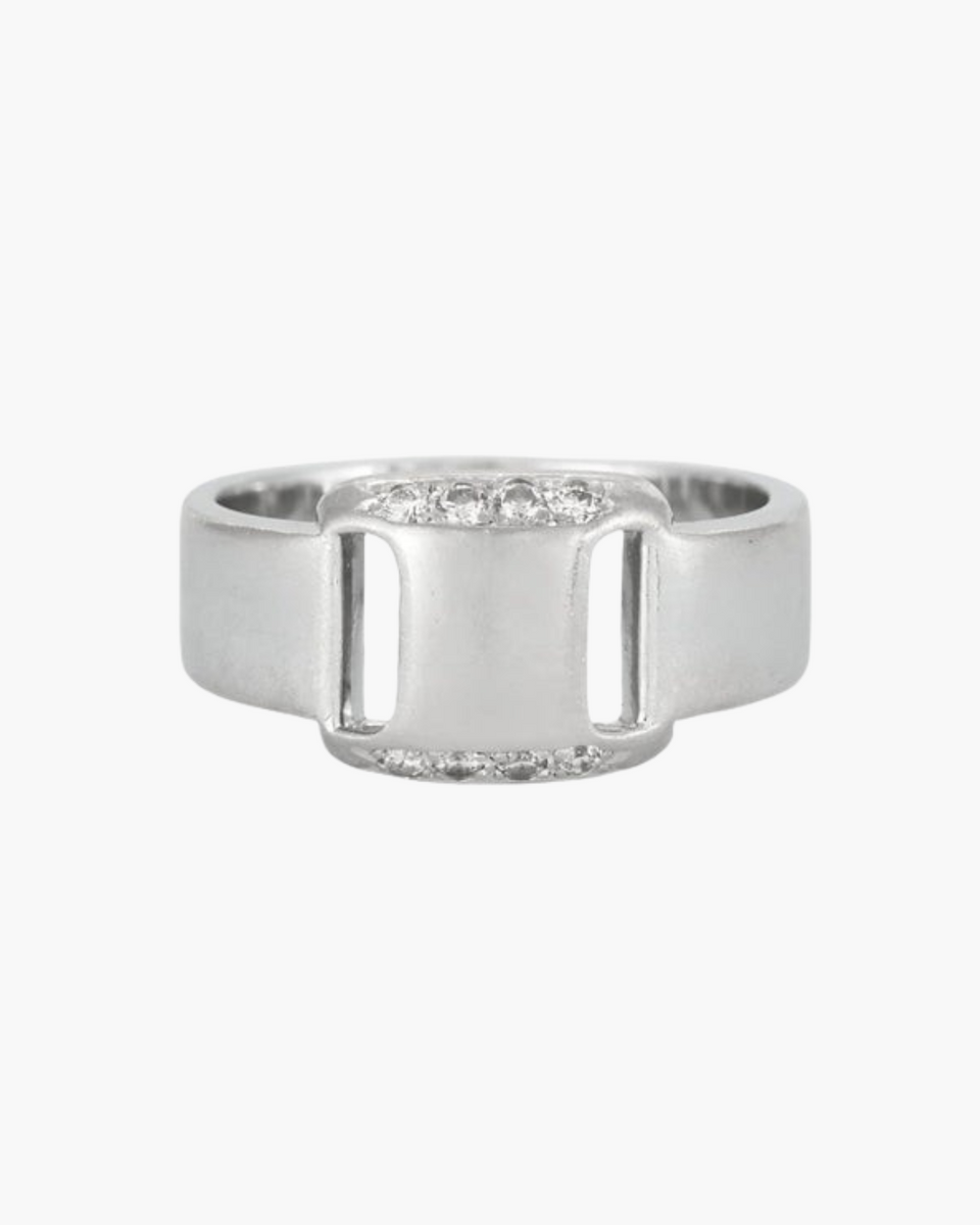 Inel Hermès Argint - bijuterii certificate - 58 Facettes