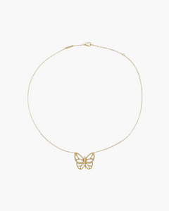 Collier Van Cleef & Arpels papillon diamant