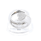 Bague 54 CHOPARD - Bague Heart or blanc et diamants 58 Facettes 60487