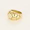 ALDEBERT - Ring in yellow gold and diamonds 
