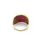 Bague 55 Bague vintage en or jaune, diamants et rubis 58 Facettes 50358