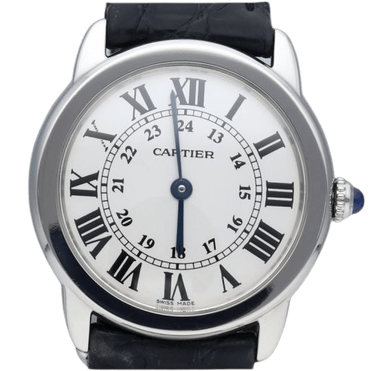 Montre Cartier Montre Ronde Solo 58 Facettes MT40105