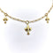 Collier Collier victorien fleur-de-lys en or 14 carats 58 Facettes