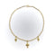 Collier Collier victorien fleur-de-lys en or 14 carats 58 Facettes