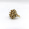 Bague Bague victorienne en or jaune 18 ct, diamants et émail noir 58 Facettes