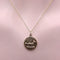 Pendentif Pendentif charm sanglier en or 14k et rubis 58 Facettes