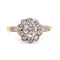 Bague 54.5 Bague en platine avec diamants taille ancienne 58 Facettes B518B54C52C445508236AB88E63E0FA4
