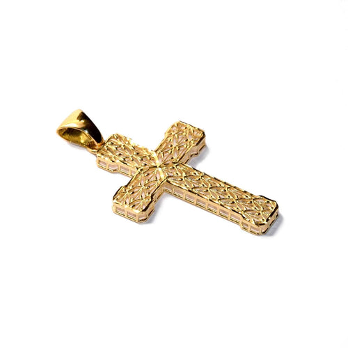 Korshänge - Hänge i 18k gult guld 58 Facettes NA00OG040CBSE