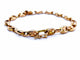 Bracelet Bracelet maille grain de café en or jaune 18 carats 58 Facettes 1048311CD