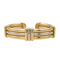 Bracelet O.J. Perrin - Bracelet rigide bicolore en or jaune et blanc 58 Facettes 1050174CN