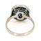 Bague 53.5 Bague en platine avec diamants taille brillant et saphirs 58 Facettes 1BA92700DC5E4AA9849DD51B20095EC6