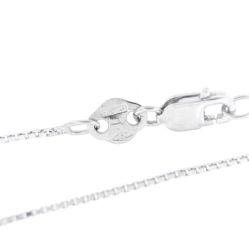 Collier Collier solitaire - Collier en or blanc 18 ct avec diamant 0,45 ct 58 Facettes 11146
